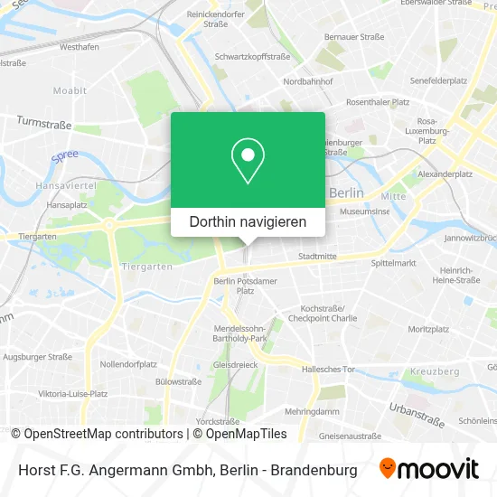 Horst F.G. Angermann Gmbh Karte