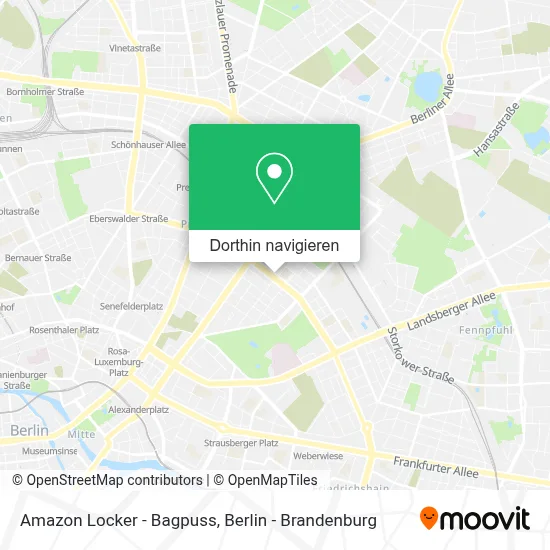 Amazon Locker - Bagpuss Karte