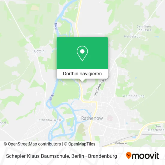 Schepler Klaus Baumschule Karte