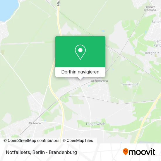 Notfallsets Karte