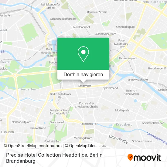 Precise Hotel Collection Headoffice Karte