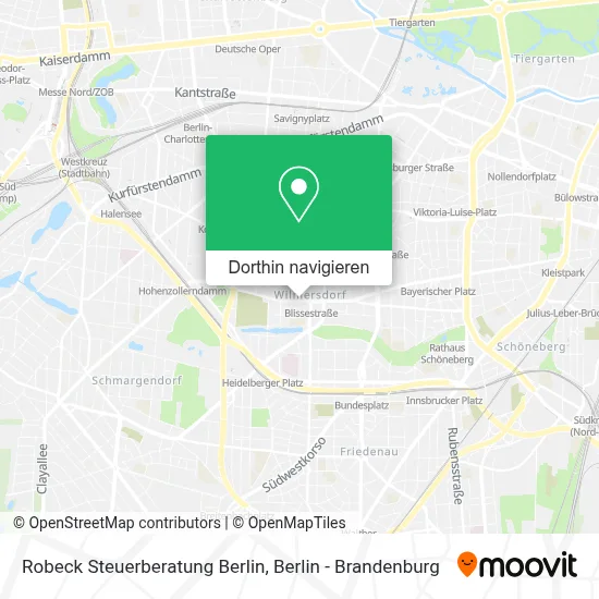 Robeck Steuerberatung Berlin Karte