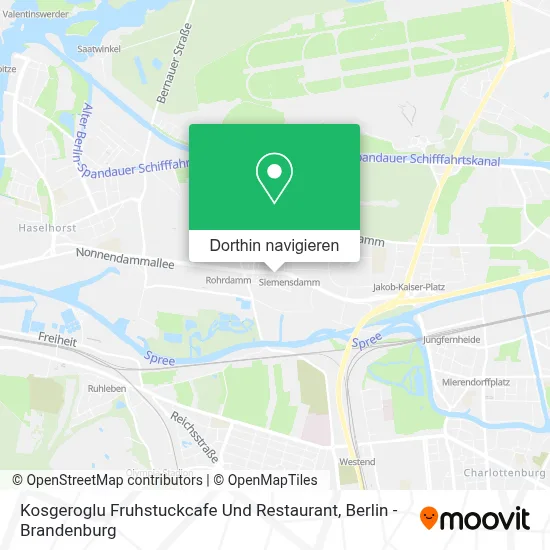 Kosgeroglu Fruhstuckcafe Und Restaurant Karte