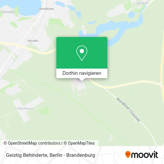 Geistig Behinderte Karte