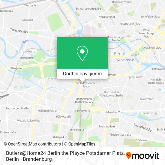 Butlers@Home24 Berlin the Playce Potsdamer Platz Karte