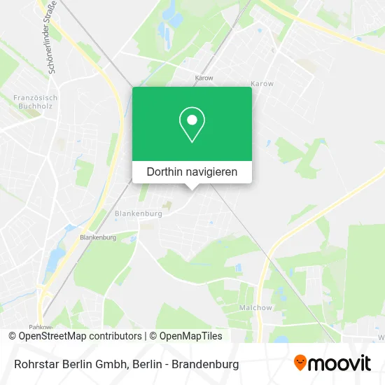 Rohrstar Berlin Gmbh Karte