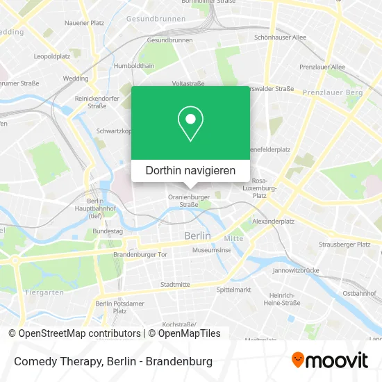 Comedy Therapy Karte