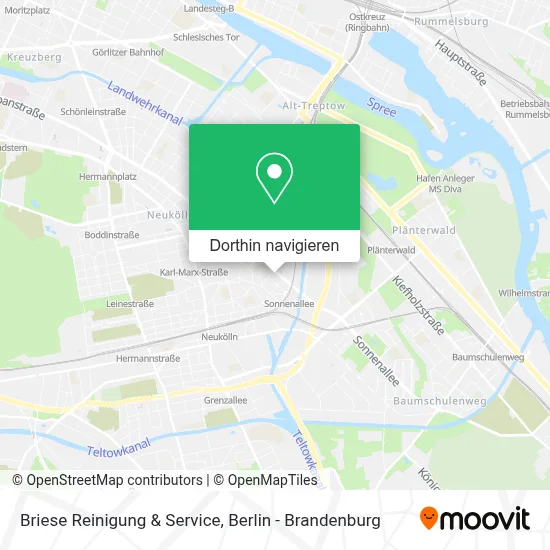 Briese Reinigung & Service Karte