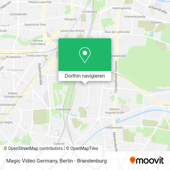 Magic Video Germany Karte