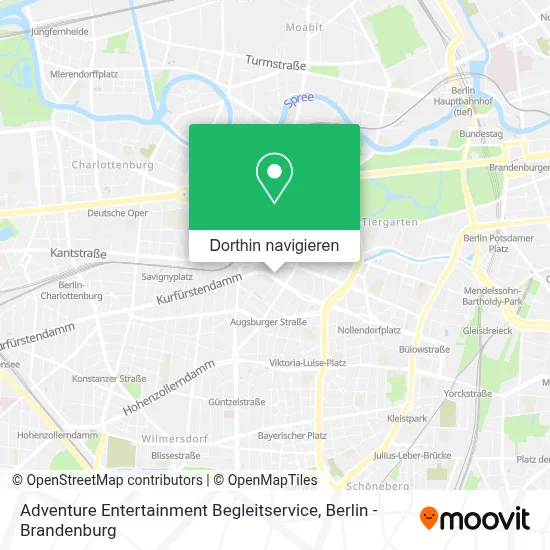 Adventure Entertainment Begleitservice Karte