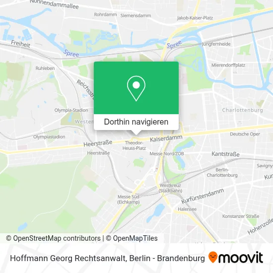 Hoffmann Georg Rechtsanwalt Karte