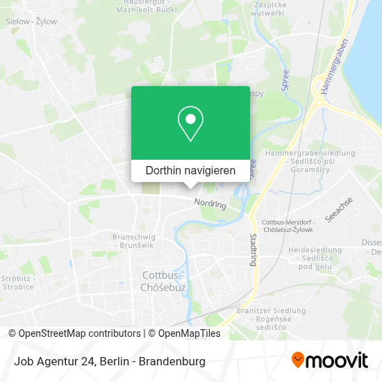 Job Agentur 24 Karte
