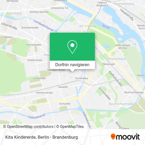 Kita Kindererde Karte