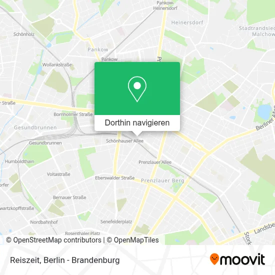 Reiszeit Karte