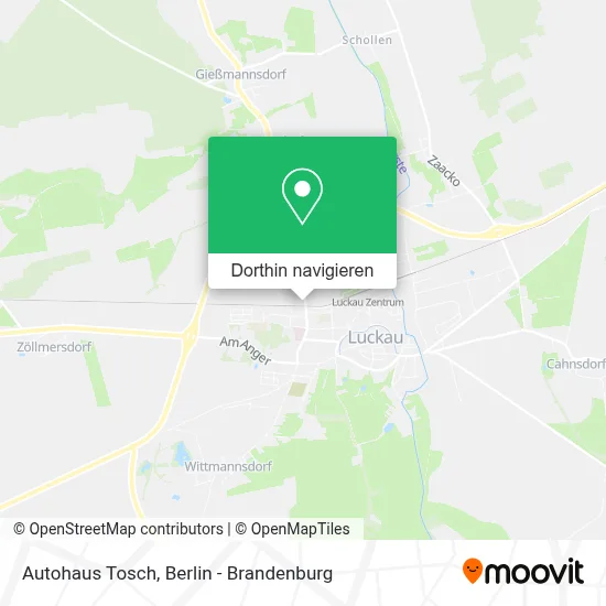 Autohaus Tosch Karte