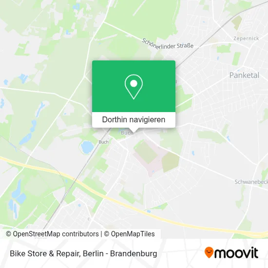 Bike Store & Repair Karte