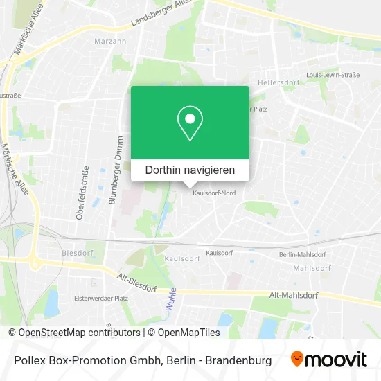 Pollex Box-Promotion Gmbh Karte