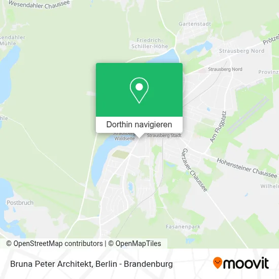 Bruna Peter Architekt Karte
