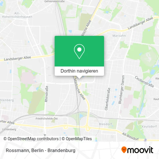 Rossmann Karte