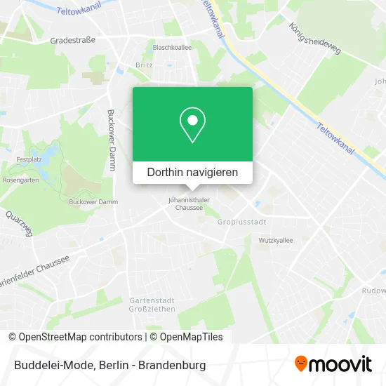 Buddelei-Mode Karte