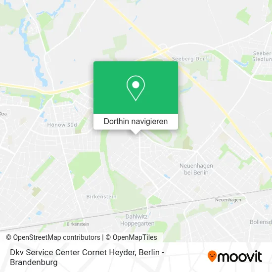 Dkv Service Center Cornet Heyder Karte