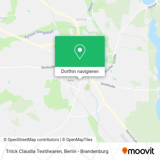 Trilck Claudia Textilwaren Karte