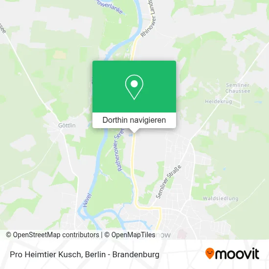 Pro Heimtier Kusch Karte