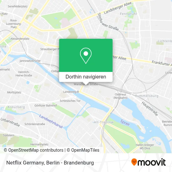 Netflix Germany Karte