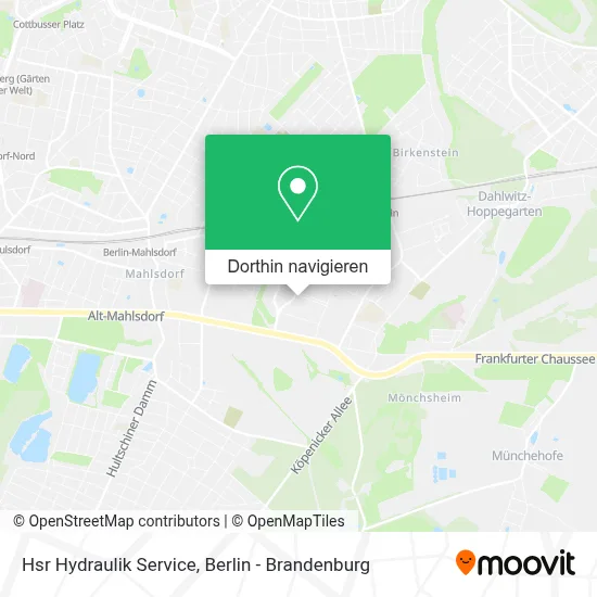 Hsr Hydraulik Service Karte
