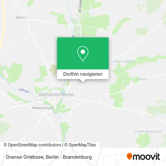 Dranse Griebsee Karte
