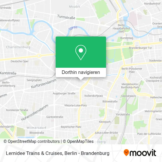 Lernidee Trains & Cruises Karte
