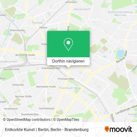 Entkorkte Kunst | Berlin Karte