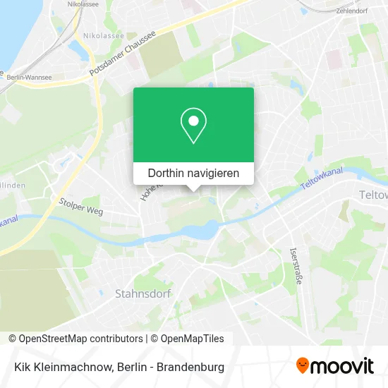 Kik Kleinmachnow Karte