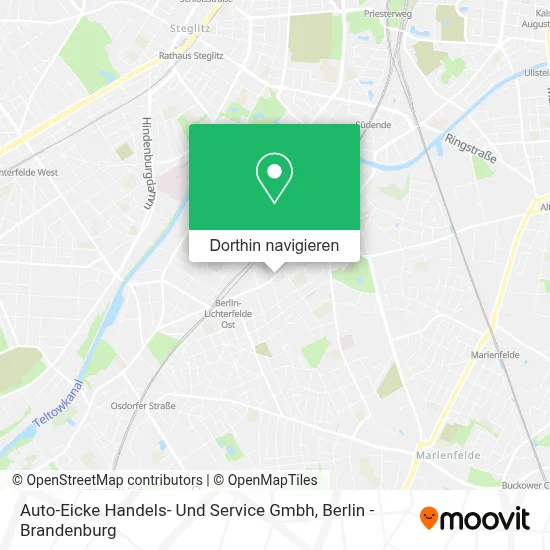 Auto-Eicke Handels- Und Service Gmbh Karte