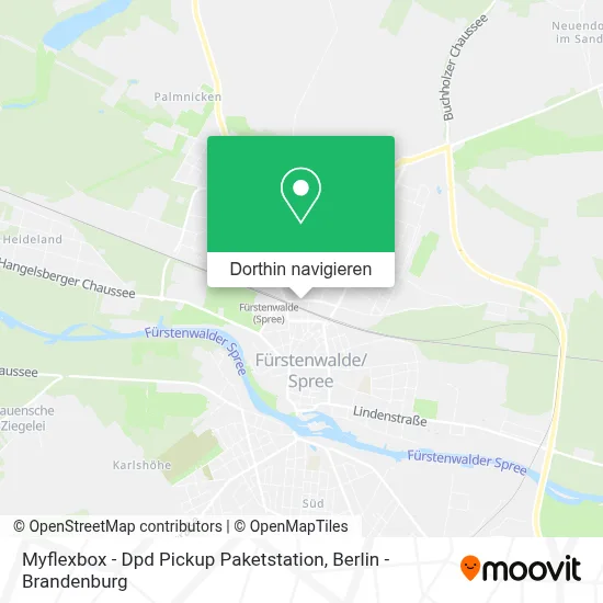 Myflexbox - Dpd Pickup Paketstation Karte