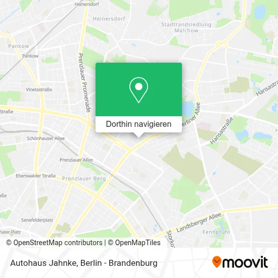 Autohaus Jahnke Karte