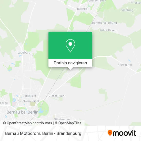 Bernau Motodrom Karte