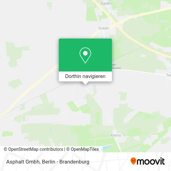 Asphalt Gmbh Karte