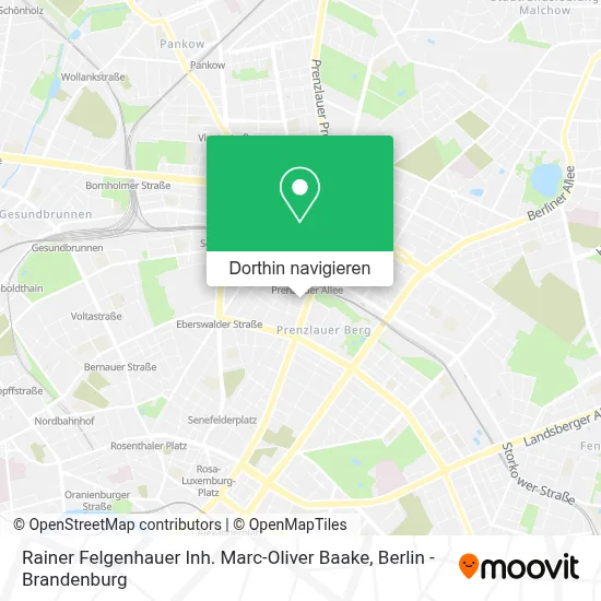 Rainer Felgenhauer Inh. Marc-Oliver Baake Karte