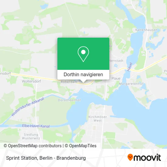 Sprint Station Karte