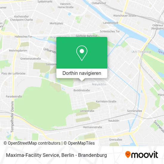 Maxima-Facility Service Karte