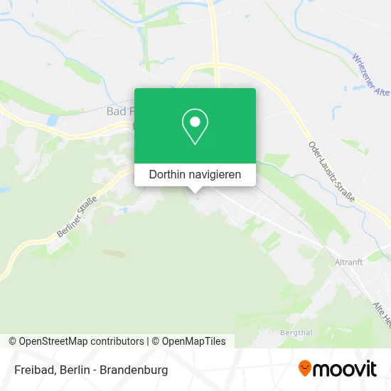 Freibad Karte