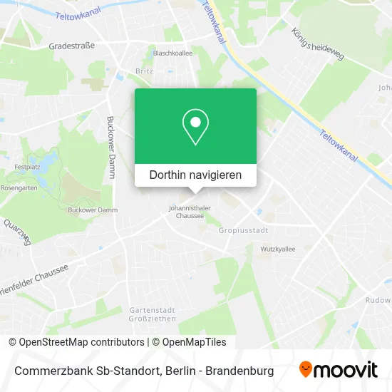 Commerzbank Sb-Standort Karte
