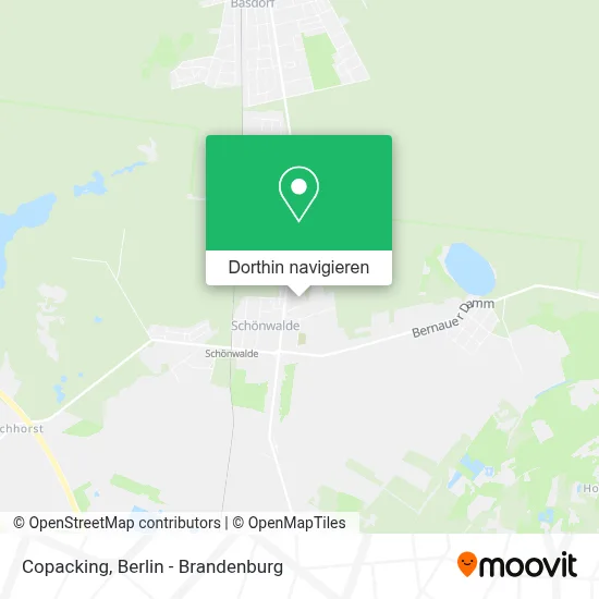 Copacking Karte