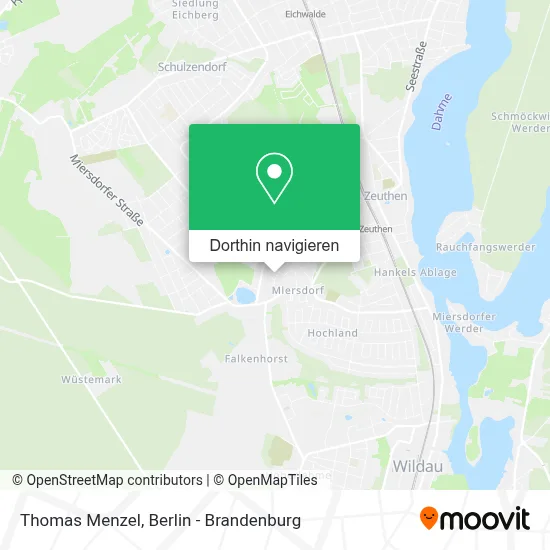 Thomas Menzel Karte