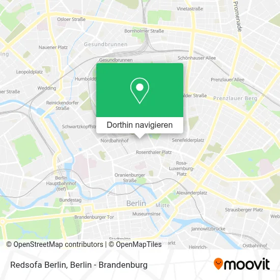 Redsofa Berlin Karte