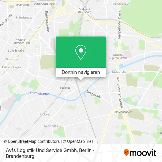 Avfs Logistik Und Service Gmbh Karte