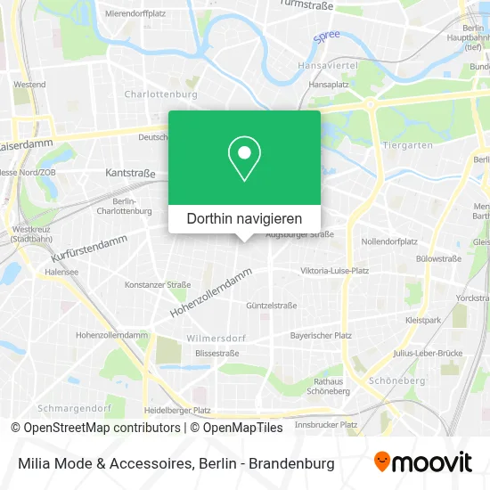 Milia Mode & Accessoires Karte