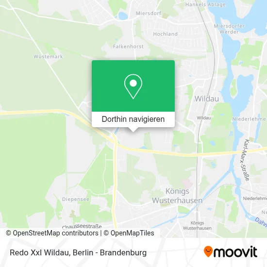 Redo Xxl Wildau Karte