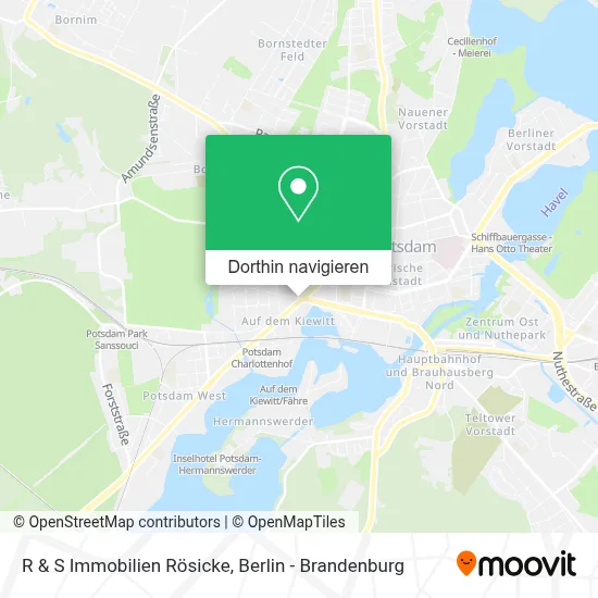 R & S Immobilien Rösicke Karte